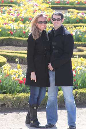 Versailles Garden with Courtney and Tony. Paris France.